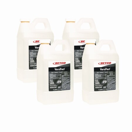 Betco Cleaners & Detergents, Bottle, Fresh, 4 PK 38204700